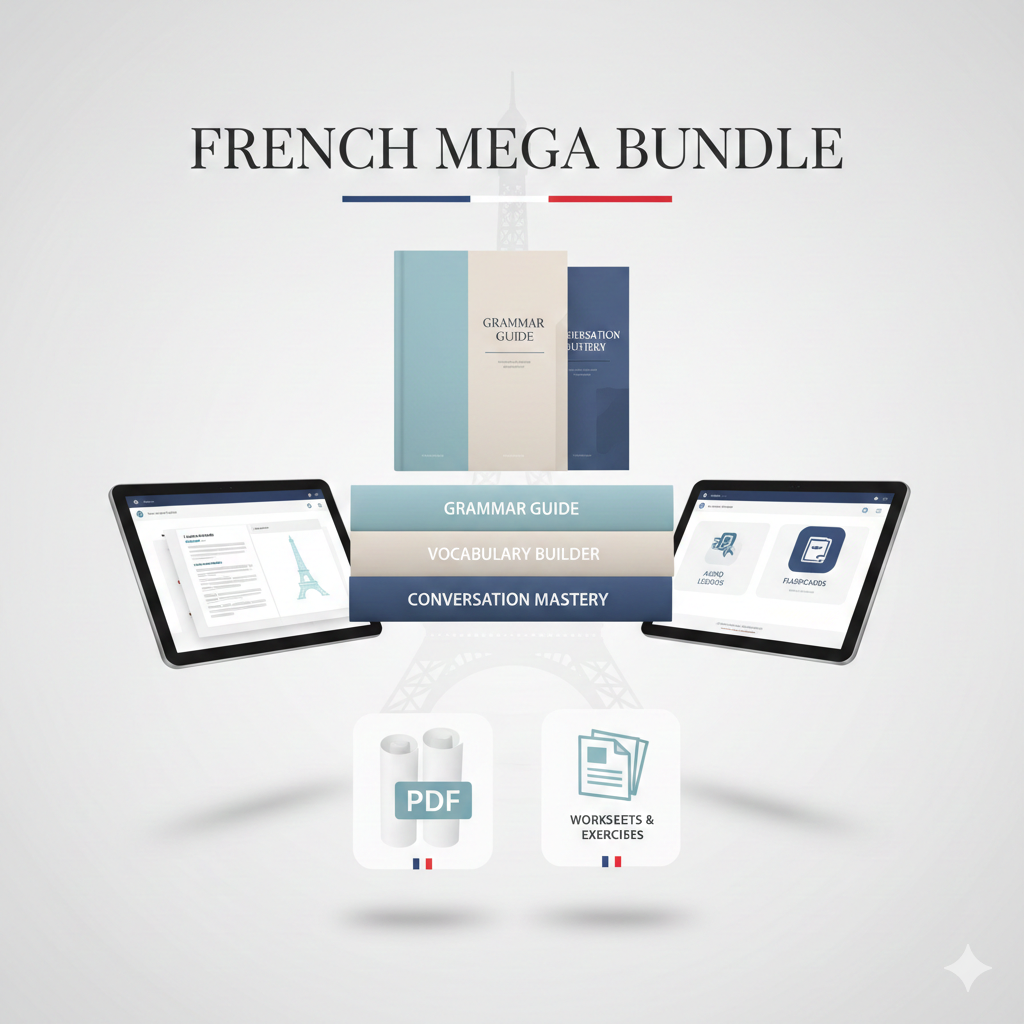 French Mega Bundle — Complete French Learning System