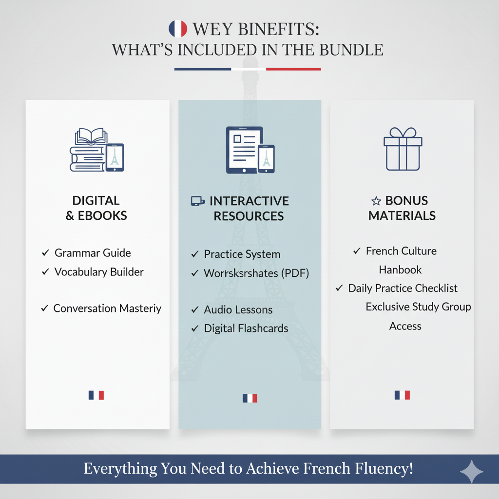 French Mega Bundle — Complete French Learning System